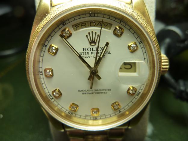 Rolex Day-Date, Oro, Diamantes, Ed.Límit