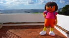 Disfraz cabezón adulto de Dora exploradora - mejor precio | unprecio.es