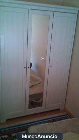 ARMARIO DORMITORIO DE MADERA SOLO 130€