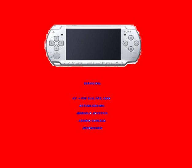 CF a PSP Slim, Clásica y 3000, brik,joystick roto, cambio carcasa y venta Memory