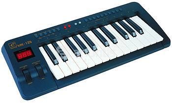 Teclado controlador MIDI Evolution MK-125