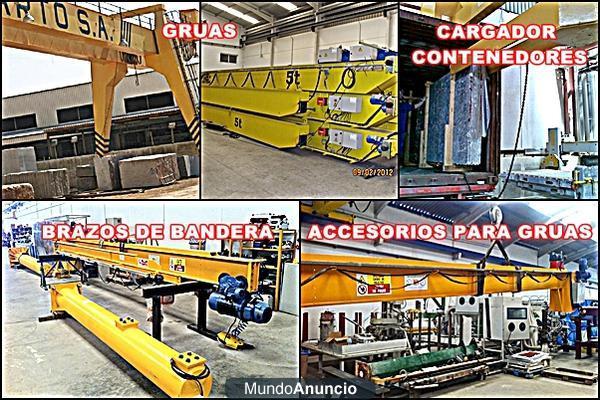 Gruas.Accesorios para gruas