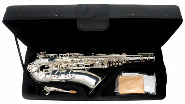 Saxofón Tenor - Síb - Plateado