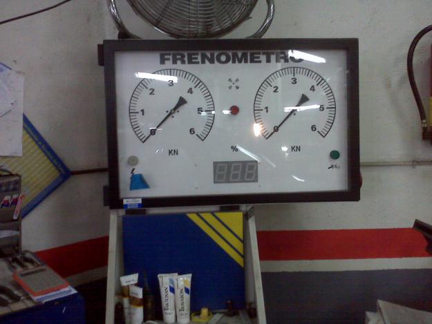Frenometro de rodillos marca Ryme analogico (Agujas)