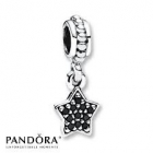 Original pandora charm colgante 791024nck en plata de ley con cristal negro - mejor precio | unprecio.es