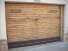 Puerta abatible automática de laminas madera maziza - mejor precio | unprecio.es