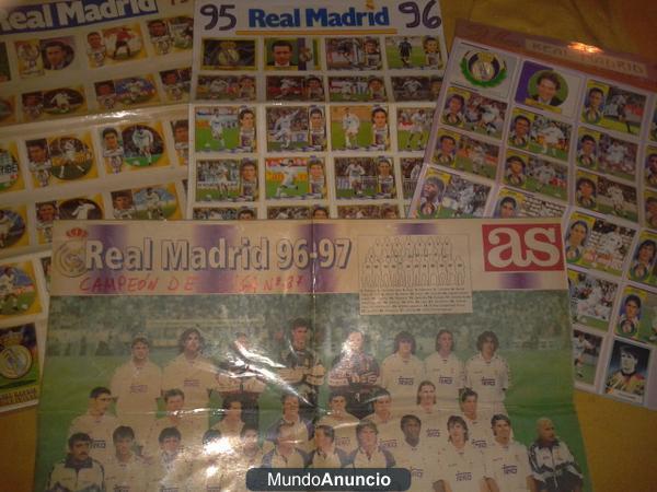 COLECCIÓN DE CROMOS DE LIGA DEL REAL MADRID