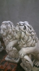 4 leones de piedra blanca a 25 euros - mejor precio | unprecio.es