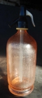 Botella sifon vidrio rosa al selenio - mejor precio | unprecio.es