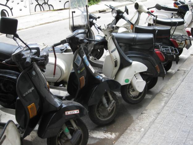 Lote de 7  vespas  PK XL 125   PK FL 125 para recambios