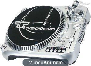 2 platos JB System T3 Plata y mesa jbsystem t3 premium