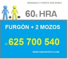 Presupuestos gratis 62:57:00:540 mudanzas economicas en usera - mejor precio | unprecio.es