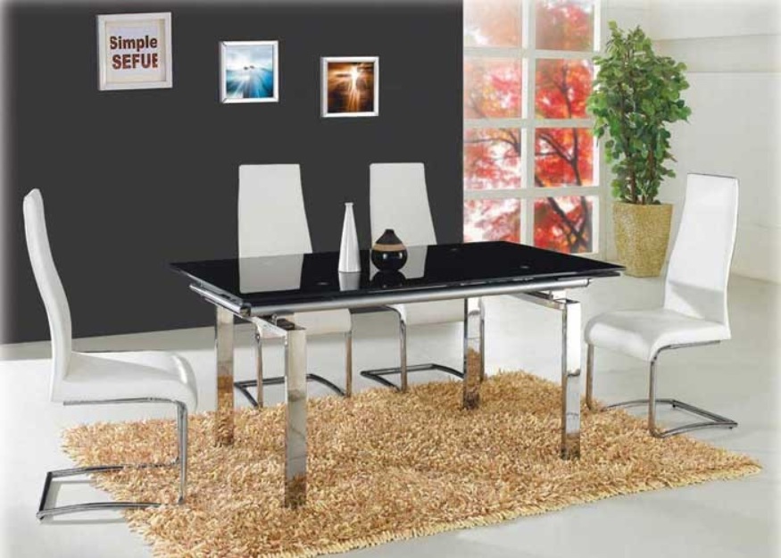 Mesa y sillas de salón DEC-019-801