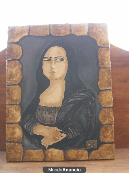 se vende cuadro Mona Lina