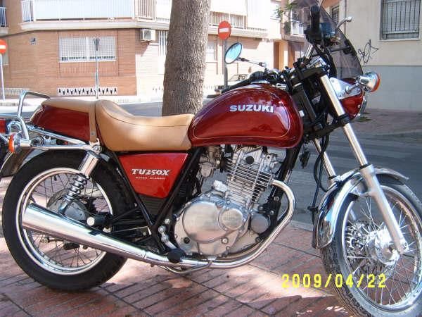 vendo suzuki tu 250 sx super cromada