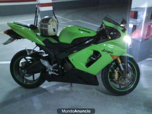 kawasaki zx6r 636 del 2007 vendo o cambio por enduro 2t