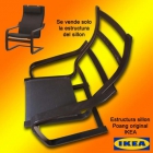 Sillon relax estructura modelo Poang original de IKEA - mejor precio | unprecio.es
