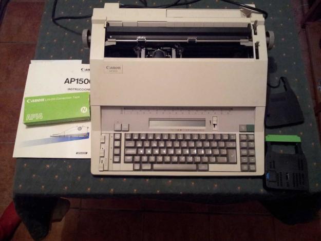 Maquina de escribir electronica canon ap1500