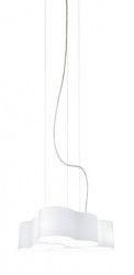 Vibia Eight Lámpara colgante triple - Opal - iLamparas.com