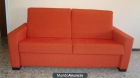 Vendo sofa cama 3 plazas color naranja - mejor precio | unprecio.es