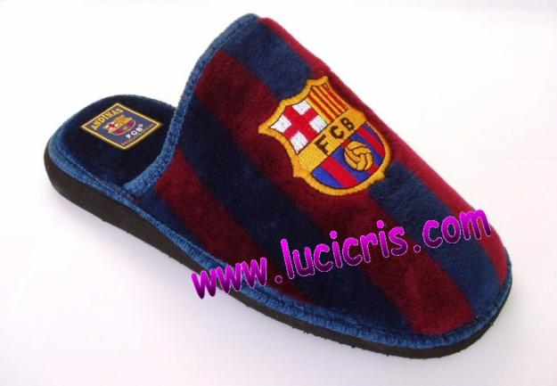 Zapatillas del F.C BARCELONA de andar por casa