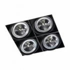 Leds C4 Architectural Downlight Multidir Trimless Cuadrado 4xQr-111 - Negro - mejor precio | unprecio.es