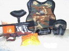 Marcadora Paintball Electrónica ION Negra + EQUIPO - mejor precio | unprecio.es