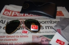 RAYBAN AVIATOR VINTAGE RB 3025 Doradas y Verdes - mejor precio | unprecio.es