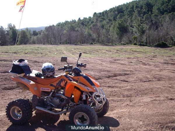 SE VENDE QUAD GOES 450 HOMOLOGADO PARA 2 PLAZAS