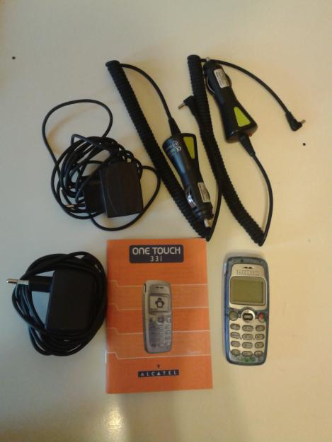 Teléfono Alcatel One Touch 331 y accesorios