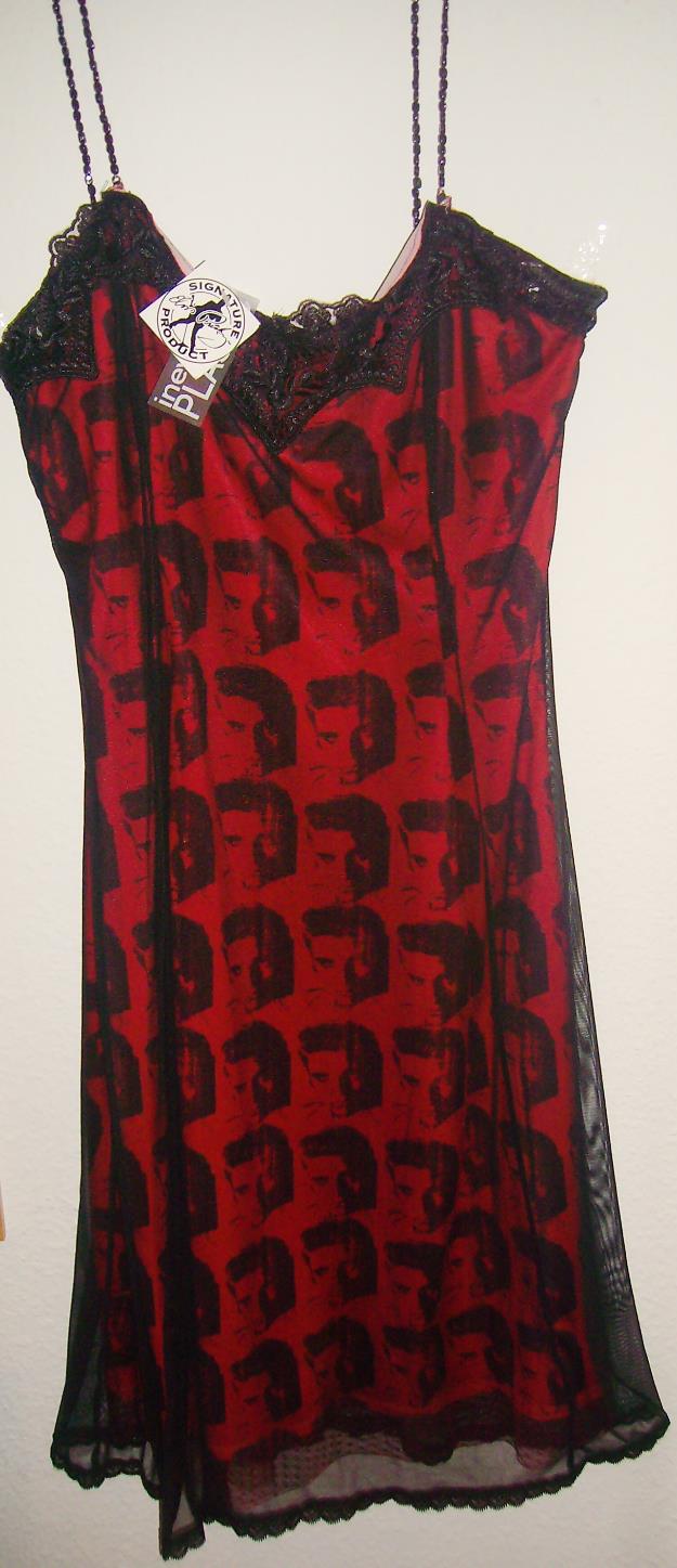 Vestido colección Andy Warhol estampado Elvis Presley