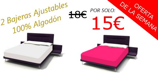 Nueva oferta en 2 Bajeras ajustables de color blanco y rosa