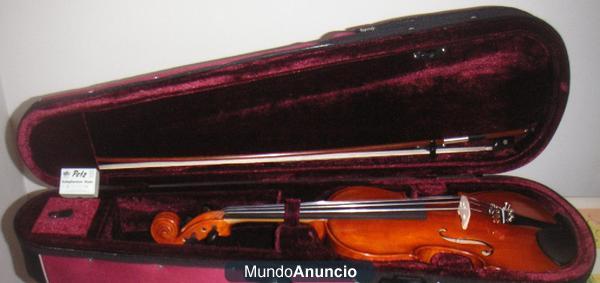 Vendo violín + afinador + metrónomo + microafinadores, todo nuevo