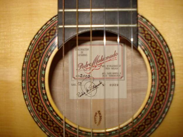 Guitarra Flamenca Pedro Maldonado (padre)