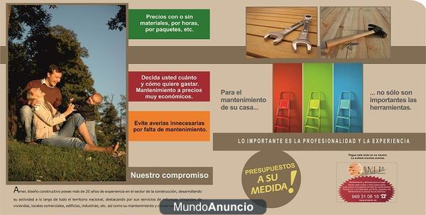 Mantenimiento completo para su hogar