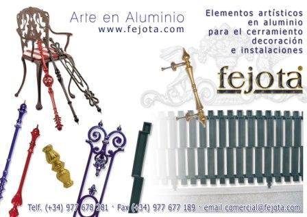 Forja artistica en aluminio