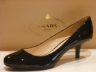 PRADA Zapatos Exclusivos Charol Negros Talla 38.5 - mejor precio | unprecio.es