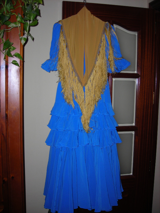 Traje de flamenca talla 38