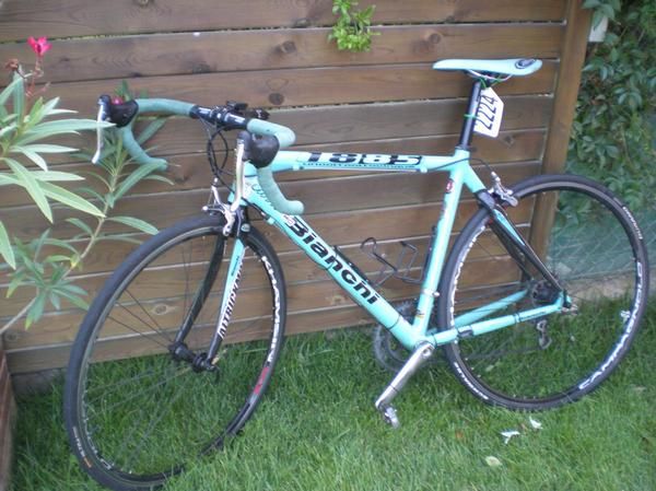 vendo bicicleta de carretera Bianchi