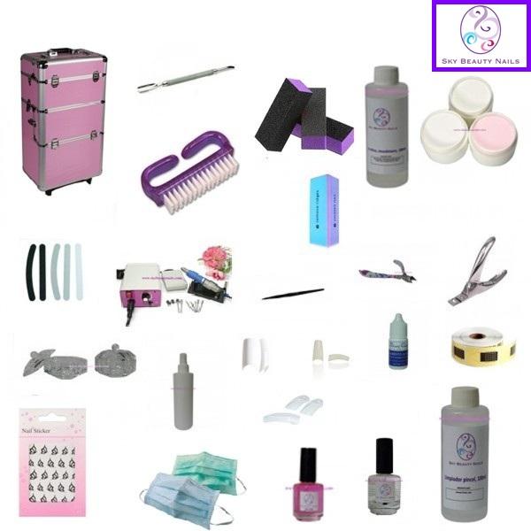 VENTA DE TORNOS Y LÁMPARAS DE UÑAS DE GEL Y ACRÍLICOS ECONÓMICOS.  DISPONEMOS DE  KIT DE U