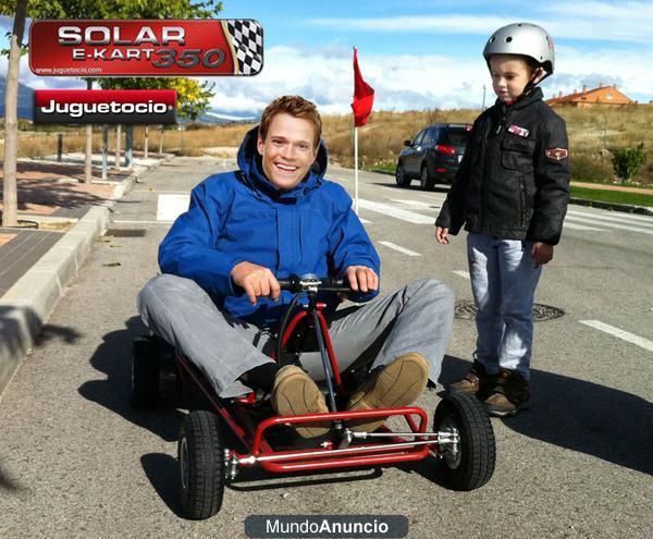 kart para niños, e-kart solar, karting juguetocio