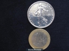 moneda grande,impecable, de francia, plata. - mejor precio | unprecio.es