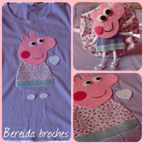 camiseta y diadema peppa pig OFERTA