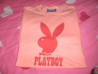 CAMISETA PLAYBOY BUNNY COLOR ROSA - MANGA CORTA - mejor precio | unprecio.es