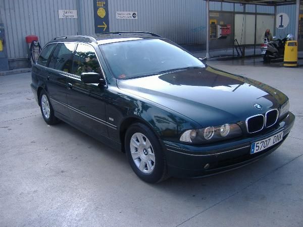 bmw 525d touring con gps tv techo piel impecable