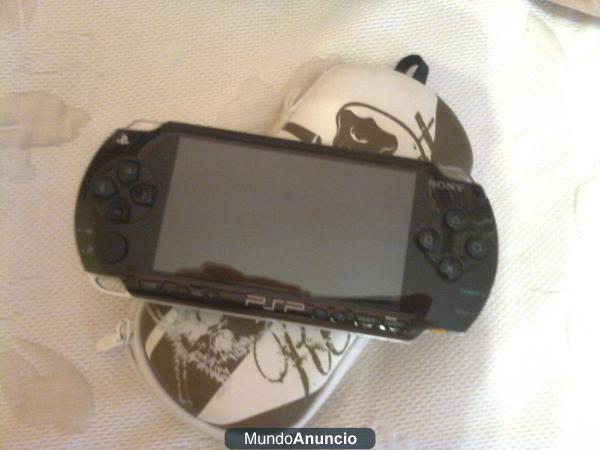 PSP FAT pirateada con tarjeta de 4G