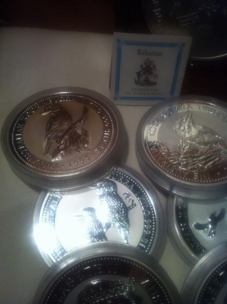 Compro monedas de oro-plata