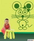 Ratonzuca Vinilo decorativo infantil - mejor precio | unprecio.es