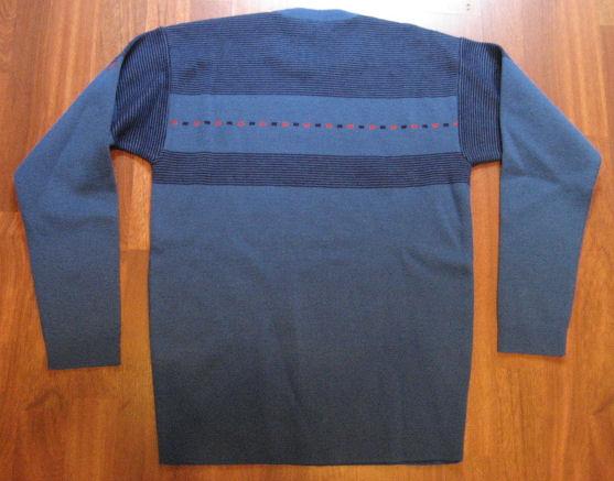 Jersey azul para esquiar