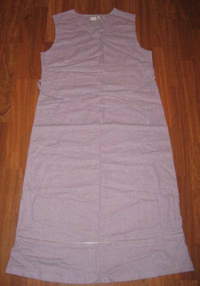 Vestido de verano malva claro